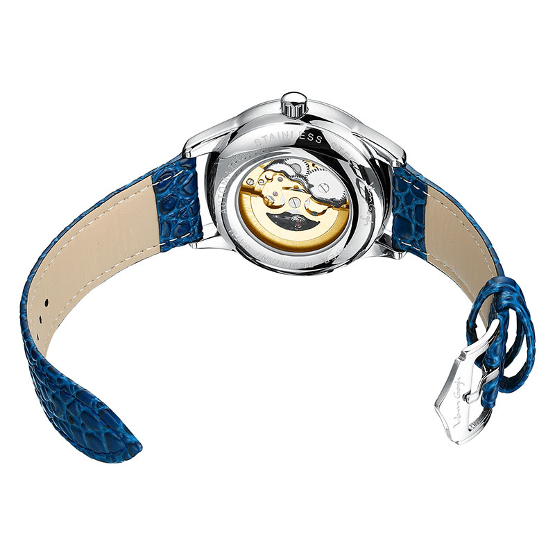 "梵高(Vangogh)全自动机械男表艺术家·罗盘系列 麦田群鸦"M-SGLB07